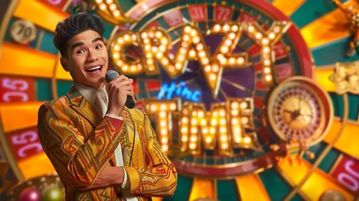 JILI365 Crazy Time studio gameplay featuring live host interaction JILI365 Crazy Time studio gameplay